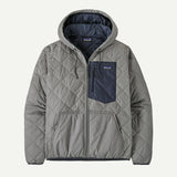 Men's Diamond Quilted Bomber Hoody