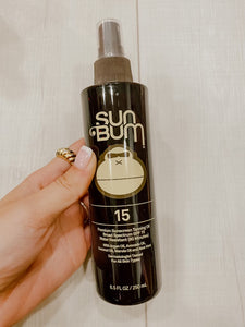 Sun Bum SPF 15 Premium Tanning Oil