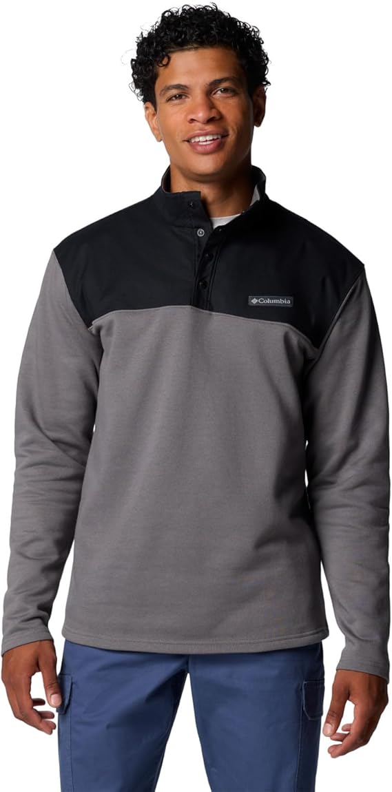 Columbia Men's Pitchstone Overlay Half Snap