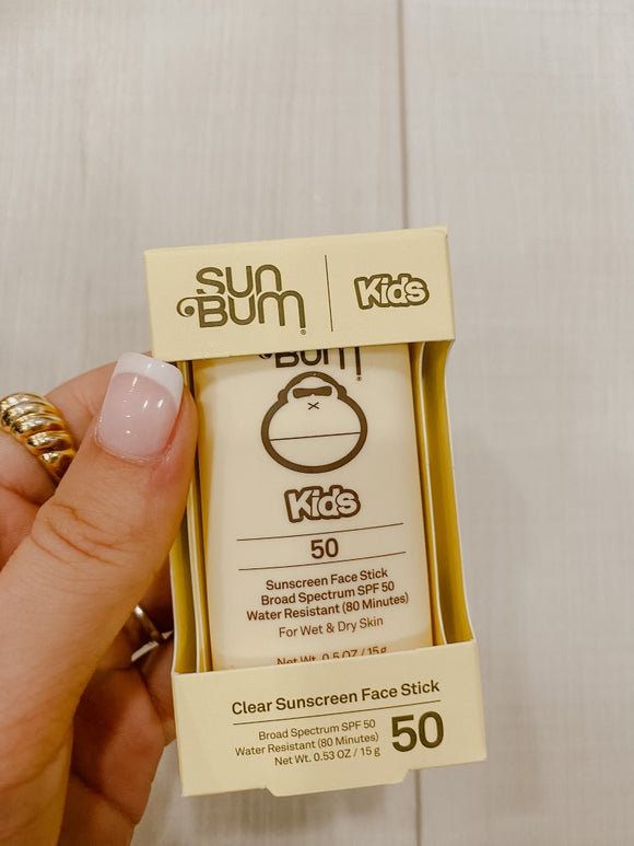 Sun Bum SPF 50 Kids Sunscreen Face Stick