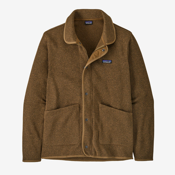 Patagonia M Better Sweater Chore Coat Coriander Brown