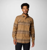 Columbia M Flare Gun Stretch Flannel Brown