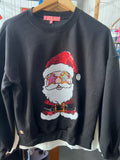 Simply Southern Sequin Star Santa Crewneck