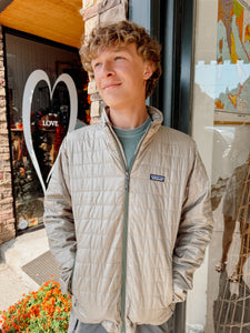 Patagonia M Nano Puff Jacket Seabird Grey