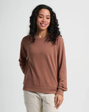 Women's Bamboo Lightweight Fleece Crew