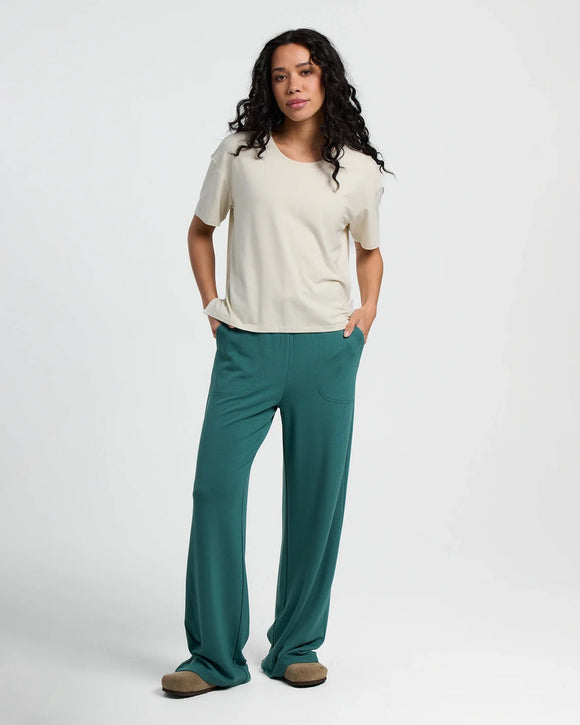 Free Fly Women's Bamboo Lightweight Fleece Wide Leg Pant